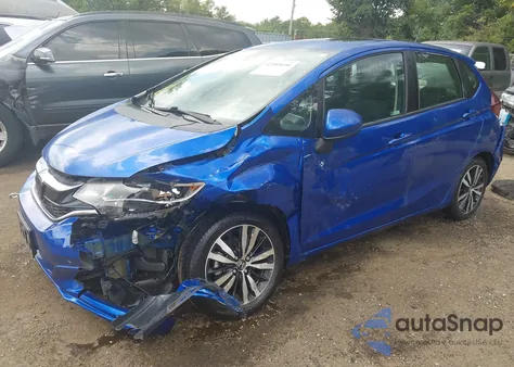 2019 Honda Fit Ex z USA, uszkodzony, nr VIN 3HGGK5H89KM753074